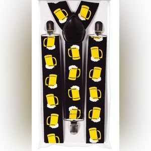NWOT/Open Box-Beistle Co. Beer Mug Suspenders